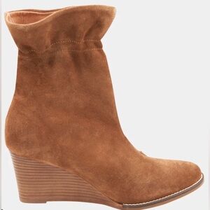 Andre Assous Sunny Suede Boot - Cognac Suede